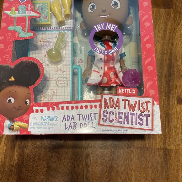 Ada Twist Scientist Lab Doll With 2 In 1 Drawing Board To Desk Science Stem Toy - Picture 13 of 16